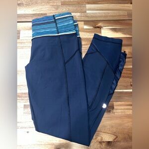 Lululemon Reflective Leggings 25” Size 6